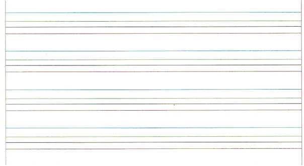 cahier ligné dyspraxie dysgraphie écriture
